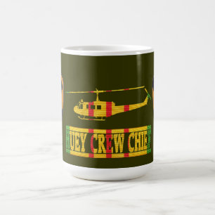 Erste Cavalry Division UH-1 Huey Crew Chefkooperat Kaffeetasse