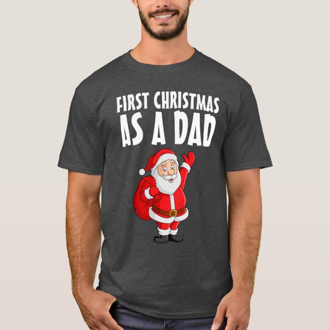ERSTE CHRISTMAS ALS VATER-T - Shirt (Vorderseite)