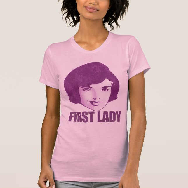 Erste Dame Jackie O T-Shirt (Vorderseite)