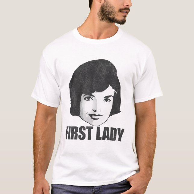 Erste Dame Jackie O T-Shirt (Vorderseite)