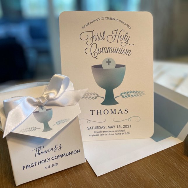 Erste Einladung der Heiligen Kommunion (Von Creator hochgeladen)