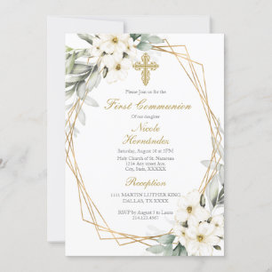 Erste Einladung der Weißen Blume