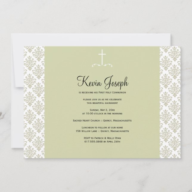 Erste Einladung zur Heiligen Kommune (Vorderseite)