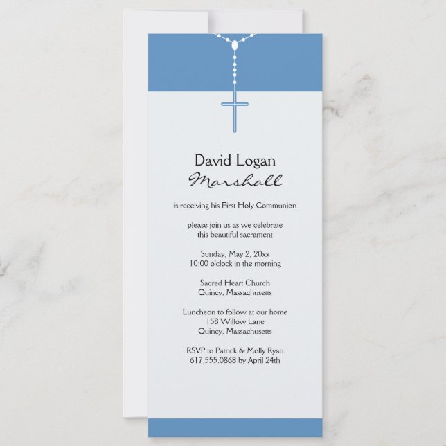 Erste Einladung zur Heiligen Kommune (Vorderseite)