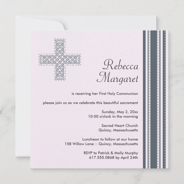 Erste Einladung zur Heiligen Kommune (Vorderseite)