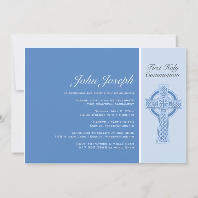 Erste Einladung zur Heiligen Kommune (Vorderseite)