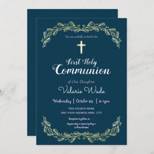 Erste Extravagante Blumenrahmen-Imitat der Heilige Einladung