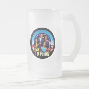 Erste Familien-Tasse Mattglas Bierglas