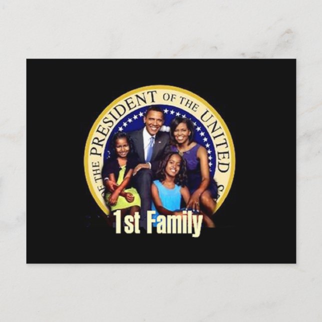 ERSTE FAMILY-Postkarte Postkarte (Vorderseite)