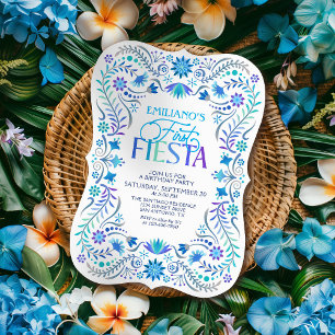 Erste Fiesta 1. Geburtstagskinder Einladung