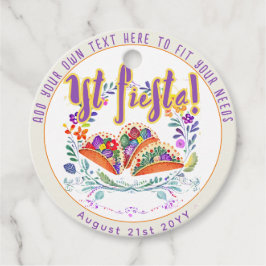 Erste Fiesta 1. Tacos Folkart Blume Geschenkanhänger