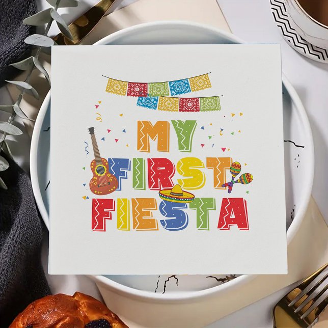 Erste Fiesta Party Paper Napkin Serviette (Von Creator hochgeladen)
