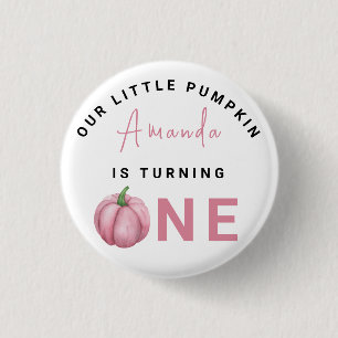 Erste Geburtstagsfeier von Little Pumpkin Button