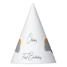 Erste Geburtstagspartei Chamomile Blume Niedlich P Partyhütchen