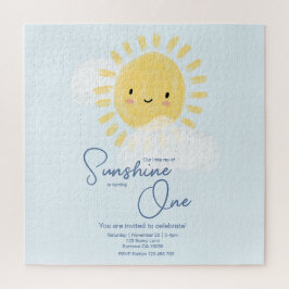 Erste Geburtstagsparty Ray von Sunshine Niedlich B Puzzle