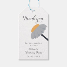 Erste Geburtstagsparty Snail Rainbow Niedlich Viel Geschenkanhänger