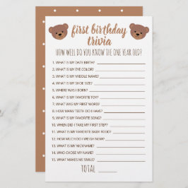 Erste Geburtstagstrivia Wie gut kennen Sie das Spi