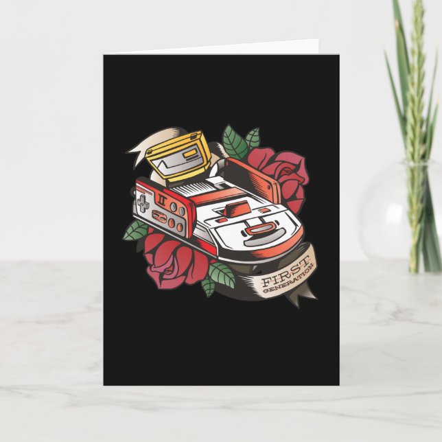 Erste Generation Karte (Vorderseite)