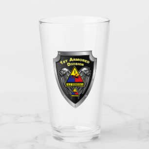 Erste gepanzerte Division "Alte Vorderseiten" Flüg Glas