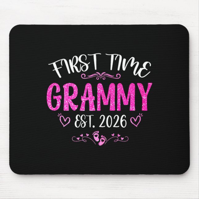 Erste Grammy est 2026 bald werdende Mutter Muttert Mousepad (Vorne)