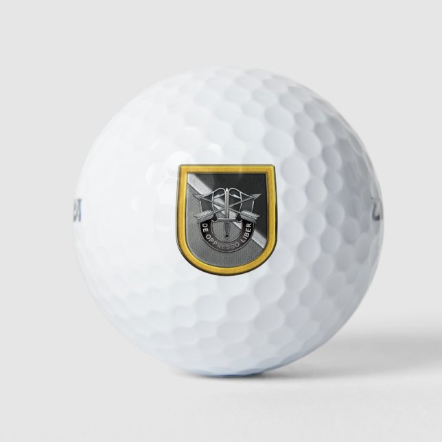 Erste Gruppe für Spezialübungen Golfball (Vorderseite)