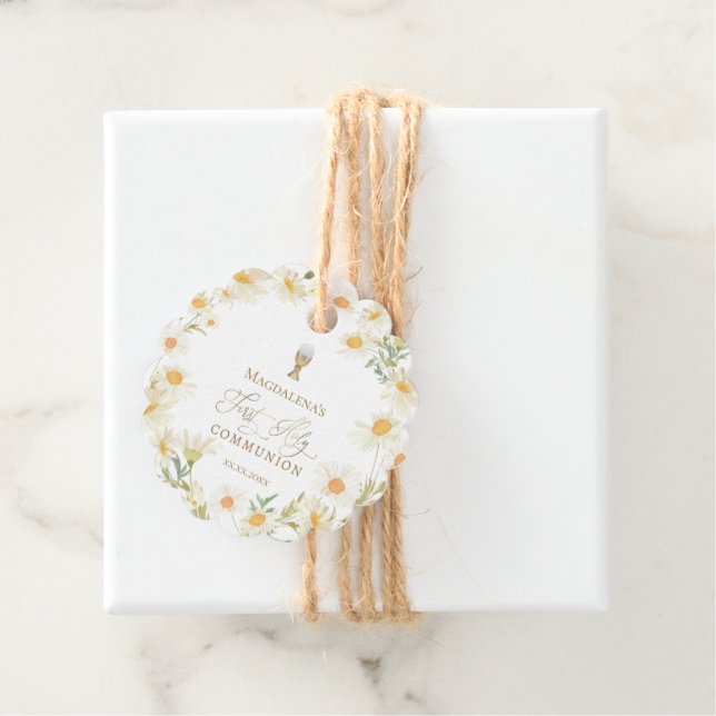 Erste Günstlinge der Heiligen Kommunion bevorzugen Geschenkanhänger (Beispiel)