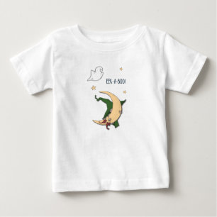 Erste Halloween Baby Flüchtige Blick A Boo Hexe mi T-shirt
