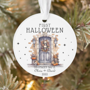 Erste Halloween bei neuer Zuhause-Adresse Personal Ornament