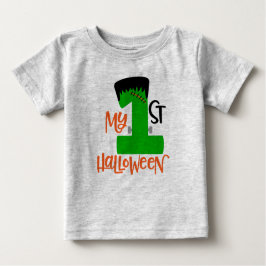 Erste Halloween Frankenstein Design Baby T-shirt