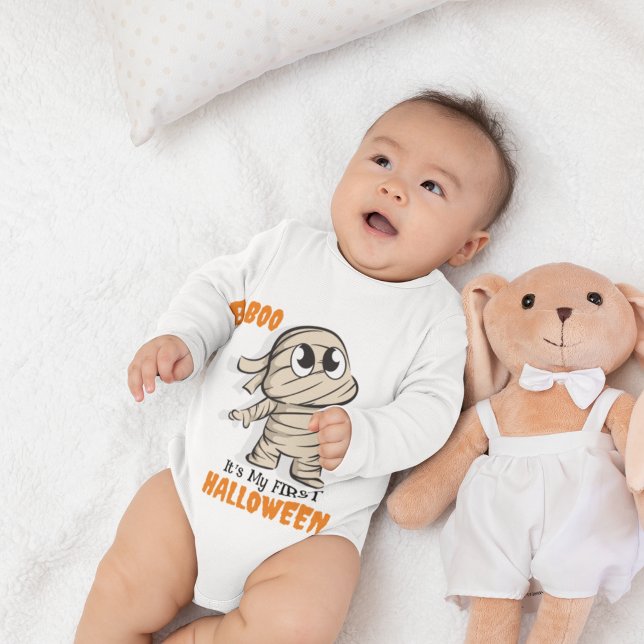 Erste Halloween-Magie: Adorable & Comic Baby Strampler (Von Creator hochgeladen)