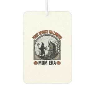 Erste Halloween-Mutter Vintage-Gravur Verhexte Hex Autolufterfrischer