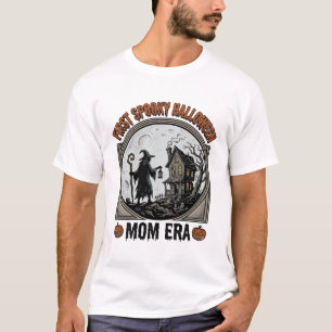 Erste Halloween-Mutter Vintage-Gravur Verhexte Hex T-Shirt
