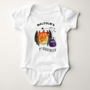 Erste Halloween-Sitte Baby Strampler