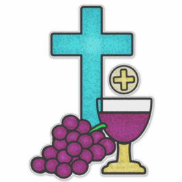 Erste Heilige Kommune Aufkleber