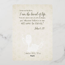 Erste heilige Kommune Dankeschön Karte