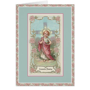 Erste heilige Kommune Jesus Gebet