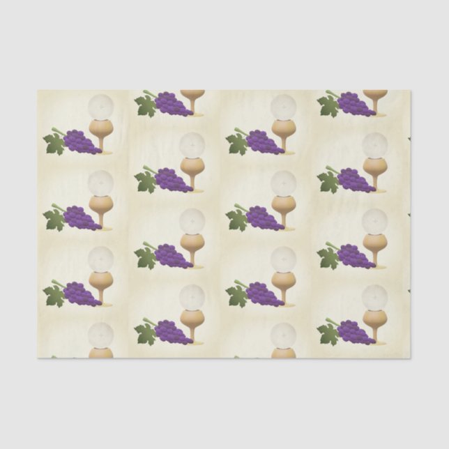 Erste Heilige Kommune Seidenpapier (Vorderseite)