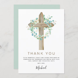 Erste heilige Kommune Vielen Dank Sage Eukalyptus  Einladung