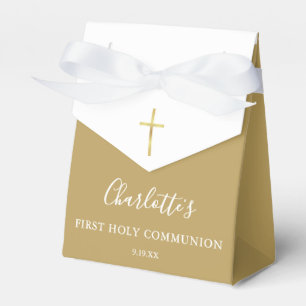 Erste heilige Kommunion Elegante Unterschrift Schr Geschenkschachtel