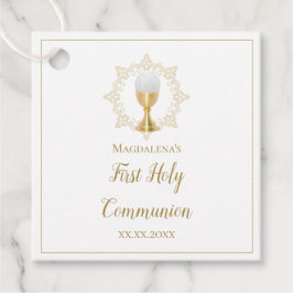 Erste Heilige Kommunion - Gefälligstags Geschenkanhänger