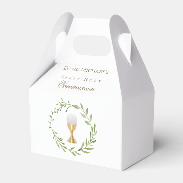 Erste heilige Kommunion Geschenkschachtel (Vorderseite)