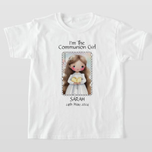 Erste heilige Kommunion - Girls Image Option 1 T-Shirt