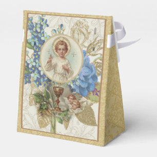 Erste heilige Kommunion Vintage-Eucharistie Religi Geschenkschachtel