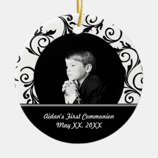 Erste heilige Kommunions-Verzierung Keramik Ornament