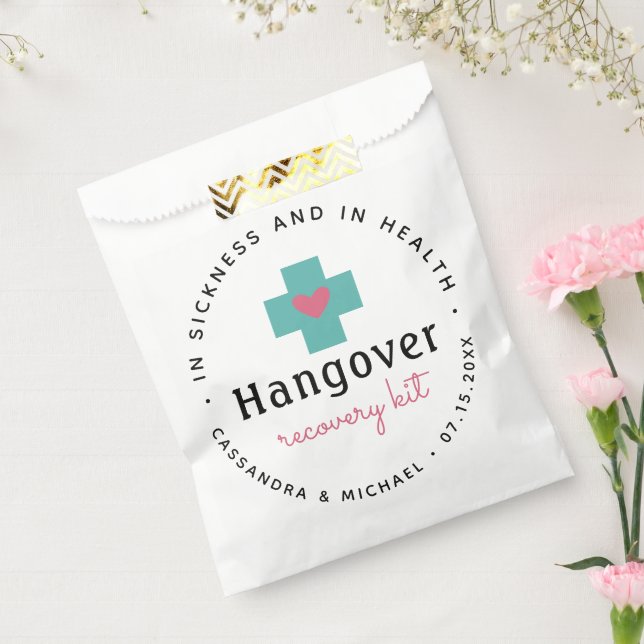 Erste Hilfe-Erholung | GASTGESCHENK HOCHZEIT Geschenktütchen (Versiegelt)