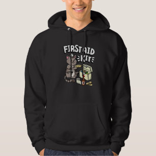 Erste Hilfe Kit Kitty Cat Medical Doctor Nurse Hoodie
