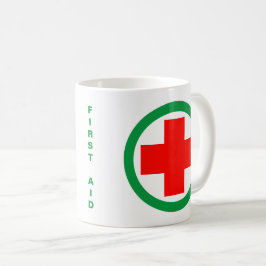 Erste Hilfe - Medizinische Hilfe - Krankenwagen, H Kaffeetasse