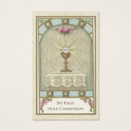 ERSTE HOLMITTEILUNG EUCHARIST AUF ALTAR