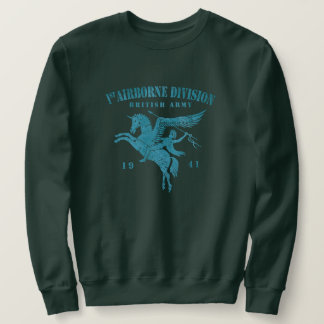 Erste Im Flugzeug Division British Army - Vintag B Sweatshirt