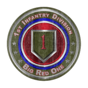 Erste Infanterie-Division "Big Red One" Schneidebrett